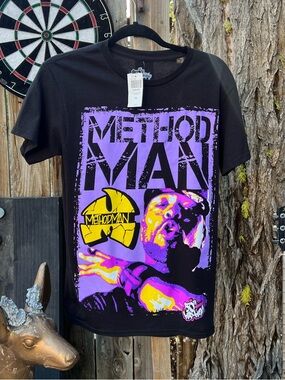 NWT Rare Out of Print 50th Anniversary of  Hip-Hop Method Man Wu-Tang Shirt
